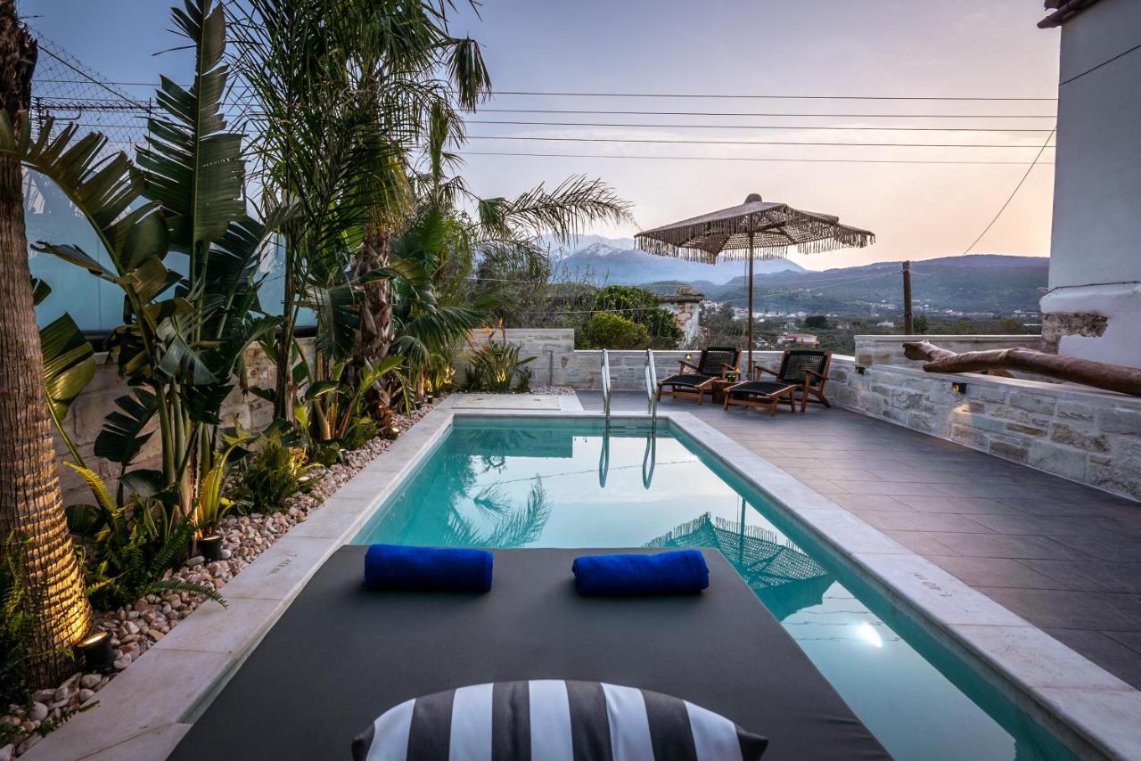 Villa Armenus, Private Pool, Garden, Bbq ハニア エクステリア 写真