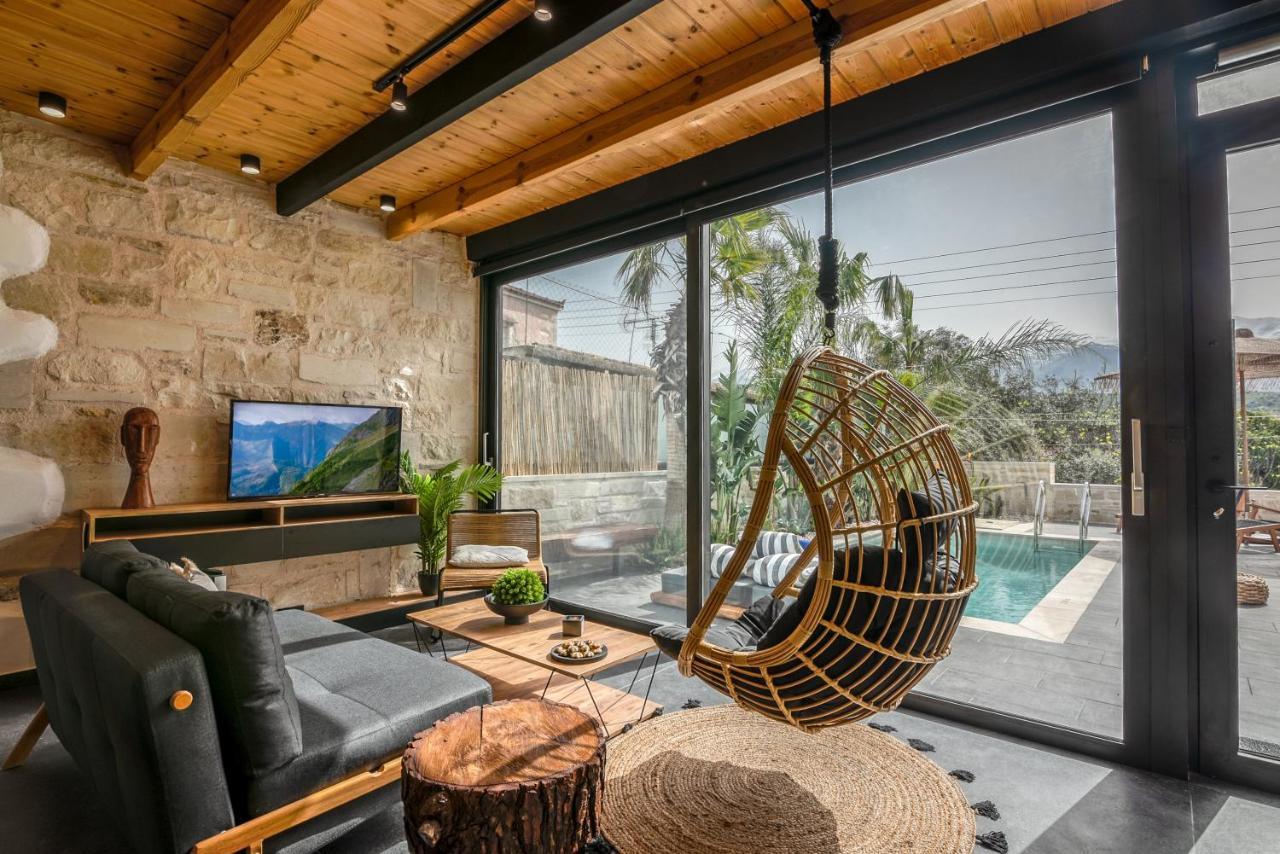 Villa Armenus, Private Pool, Garden, Bbq ハニア エクステリア 写真